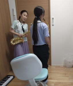 サックスレッスン